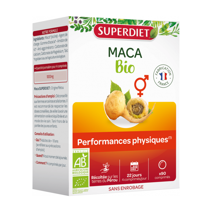 Maca Bio Super Diet - 90 comprimés
