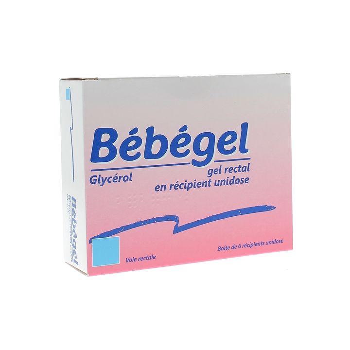Bebegel gel rectal en récipient unidose - boîte de 6 récipients unidoses