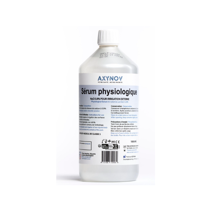 Sérum physiologique - flacon de 1000ml