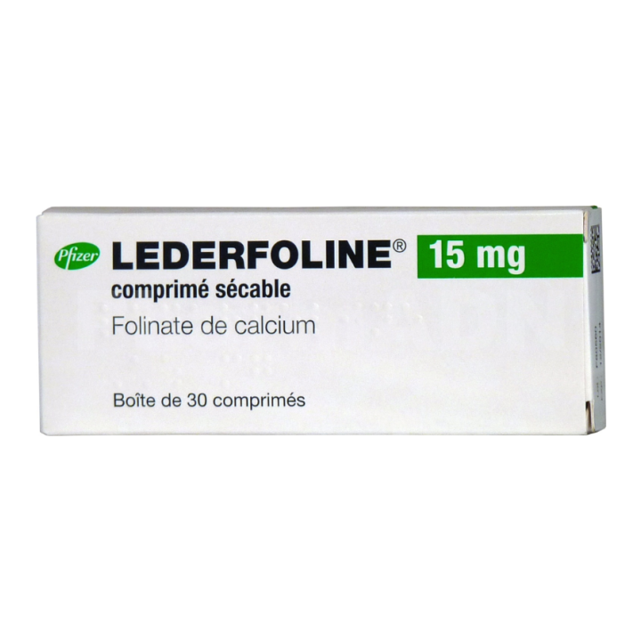 Lederfoline 15mg comprimé sécable - boîte de 30 comprimés