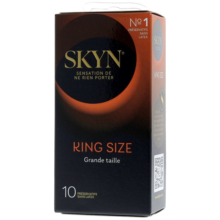 Skyn King Size préservatifs sans latex Manix - boîte de 10 préservatifs