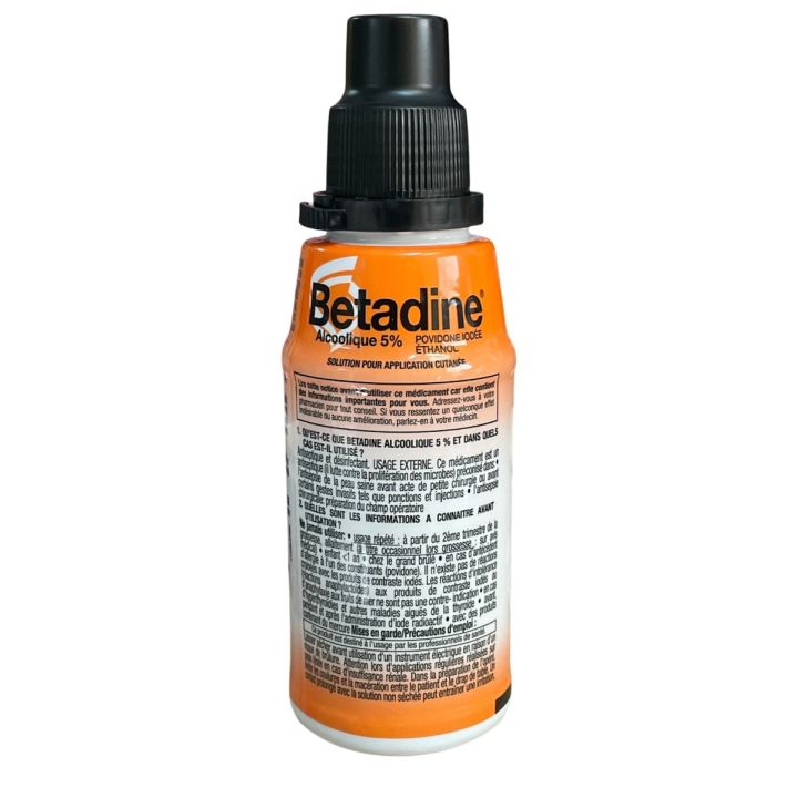 Betadine alcoolique 5% - flacon de 25ml