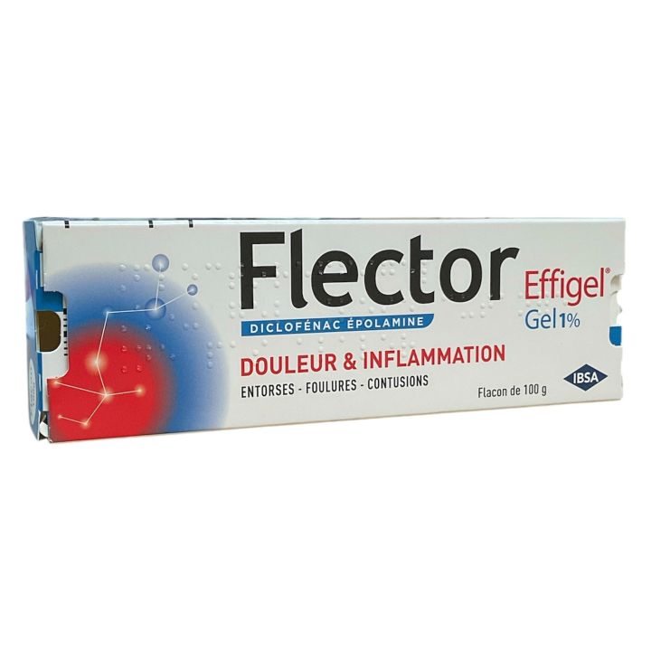 Flector Effigel gel 1% - flacon pompe de 100g