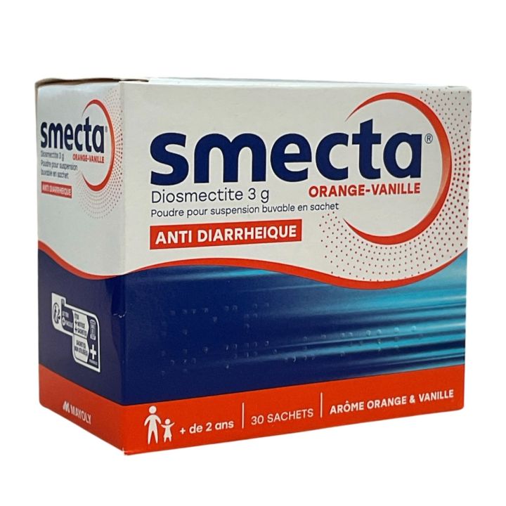 Smecta poudre pour suspension buvable en sachet - boite de 30 sachets
