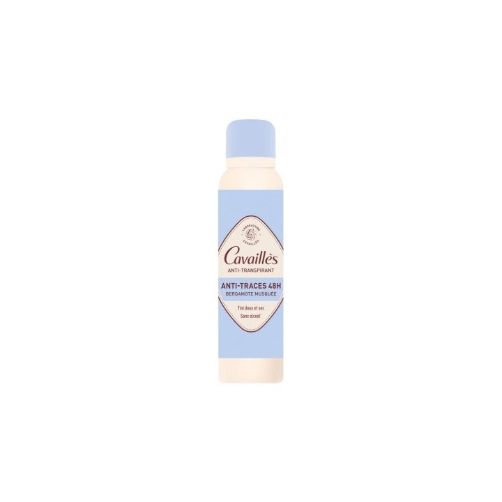 Anti-transpirant anti-traces 48H Rogé Cavaillès - spray de 150 ml