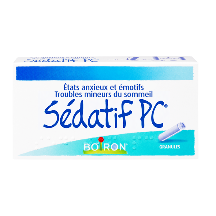 Sédatif PC granule Boiron - boite de 2 tubes de 4 g