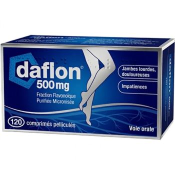Daflon 500mg comprimé - 120 comprimés