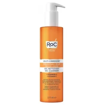 Multi Correxion gel nettoyant renouveau et éclat RoC - flacon-pompe de 177ml
