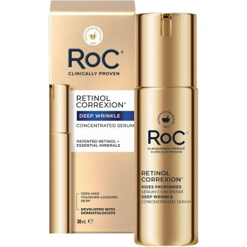 Rétinol breveté rides profondes sérum concentré RoC - flacon de 30ml