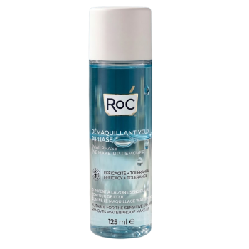 D&eacute;maquillant yeux biphas&eacute; RoC - flacon de 125ml
