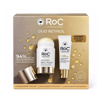 Coffret duo rétinol RoC - 2 produits dont 1 offert