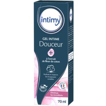 Gel intime douceur fleur de coton Intimy – tube 70 ml