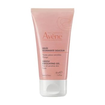 Gel&eacute;e gommante douceur visage Av&egrave;ne - tube de 50ml