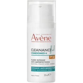 Cleanance Comedomed+ anti-imperfections SPF30 Avène - flacon-pompe de 30ml