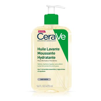 Huile lavante moussante hydratante Cerave