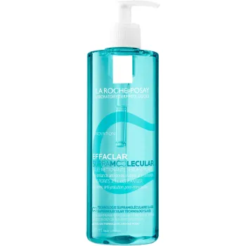 Effaclar SupraMolecular gel&eacute;e nettoyante s&eacute;bum et pores La Roche-Posay - flacon-pompe de 400ml