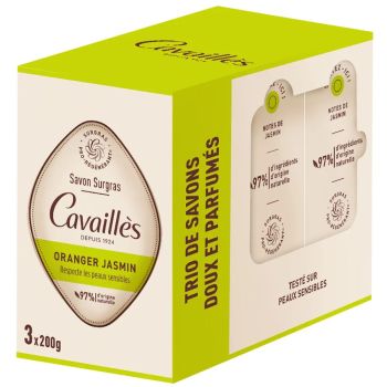 Savon surgras oranger jasmin Rogé Cavaillès