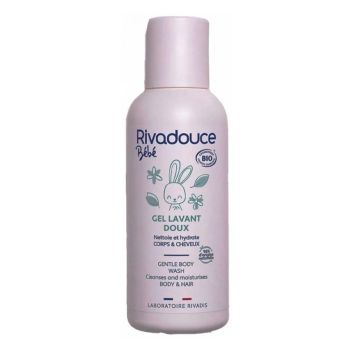 Gel lavant doux bio Rivadouce - flacon de 90ml