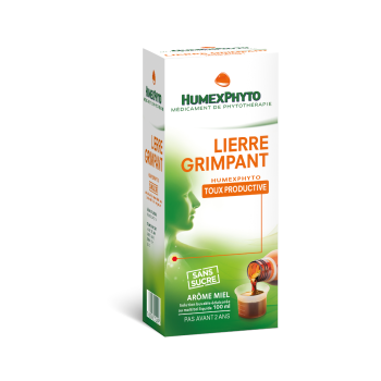 Lierre Grimpant Toux productive Miel Humex - flacon 100 ml