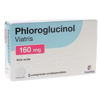 Phloroglucinol 160 mg Viatris - boîte de 5 comprimés orodispersibles