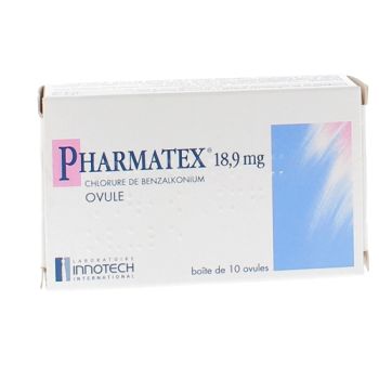 Pharmatex 18,9mg - boîte de 10 ovules