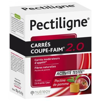 Pectiligne coupe faim Nutreov – 15 carrés