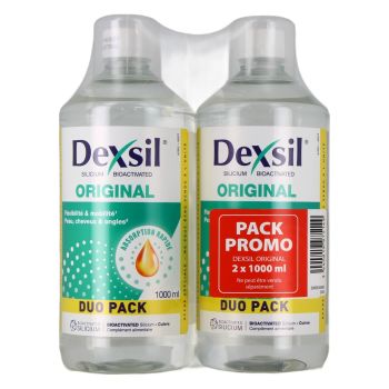 Dexsil original silicium organique buvable duo pack - 2x1 litre