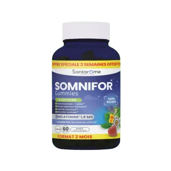 Somnifor gummies  Santarome - pot de 60 gummies 