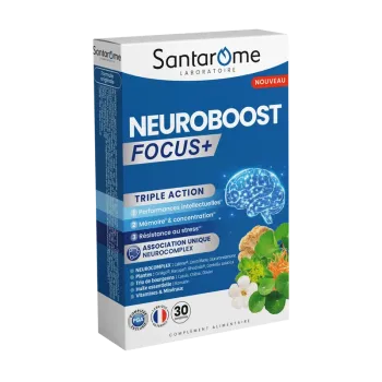Neuroboost focus+ Santarome - 30 comprimés