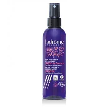 Eau florale de rose de Damas bio Ladrôme - spray de 200ml 