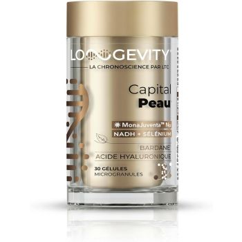 Longevity capital peau Les 3 Chênes - pot de 30 gélules 