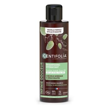 Shampooing hydratant bio Centifolia - flacon de 200ml