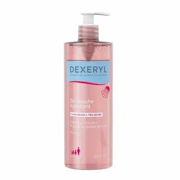 Dexeryl Gel douche hydratant Pierre Fabre - flacon-pompe de 500ml