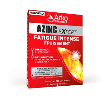 Azinc expert fatigue intense épuisement Arkopharma - 30 comprimés