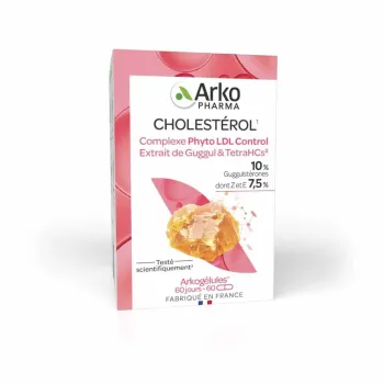 Arkog&eacute;lules Cholest&eacute;rol Arkopharma - boite de 60 g&eacute;lules