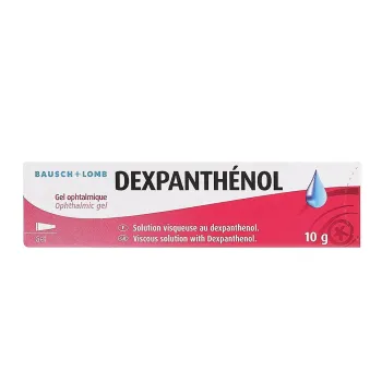 Dexpanthénol gel ophtalmique Bausch&Lomb - tube de 10g