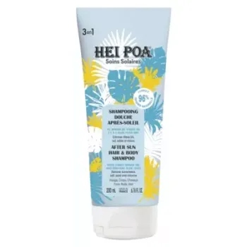 Shampooing douche après-soleil 3en1 Hei Poa - tube de 200ml