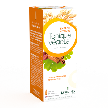 Tonique végétal Lehning - flacon de 250 ml