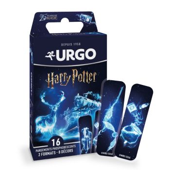 Pansements Harry Potter phosphorescents Urgo - boite de 16 pansements