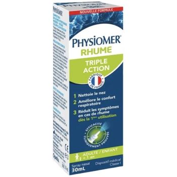 Physiomer rhume triple action - spray de 30ml
