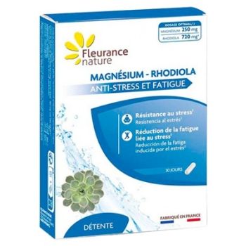 Magnésium Rhodiola Fleurance Nature – 30 comprimés