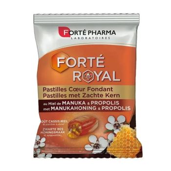 Forté Royal pastilles coeur fondant goût cassis miel Forté Pharma - 16 pastilles