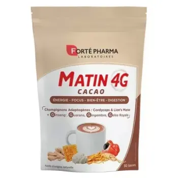 Matin 4G Cacao Forté Pharma - sachet de 150g (30 tasses)