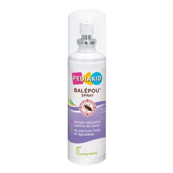 Balépou spray repulsif anti-poux Pediakid - 100ml