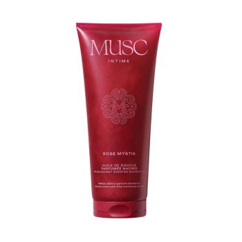 Huile de douche parfumée nacrée Rose Mystik Musc Intime - 200ml