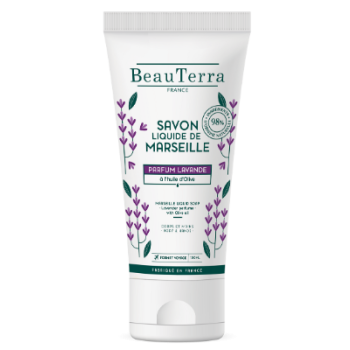 Savon de Marseille lavande Beauterra - tube de 100ml