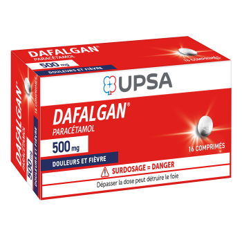 Dafalgan 500mg comprimé Upsa - boite de 16 comprimés