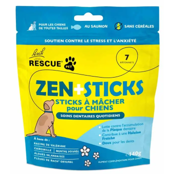 Zen + Sticks pour chiens Rescue Pets - sachet de 7 b&acirc;tonnets