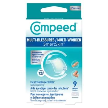 SmartSkin pansement multi-blessures Compeed - 9 pansements