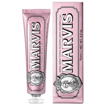 Dentifrice gencives sensibles menthe douce Marvis - tube de 75ml
